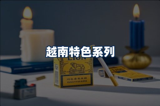 越南香烟展示